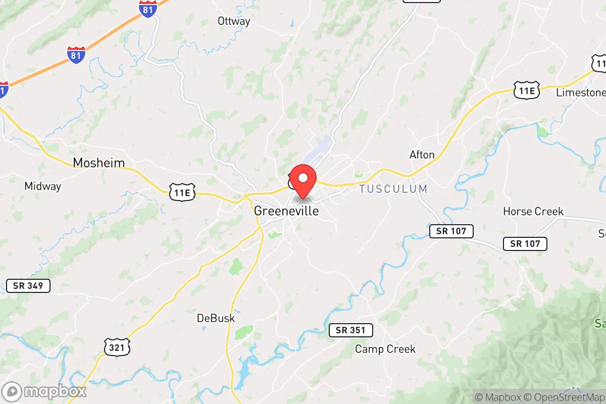 Map centered at 36.1680, -82.8197