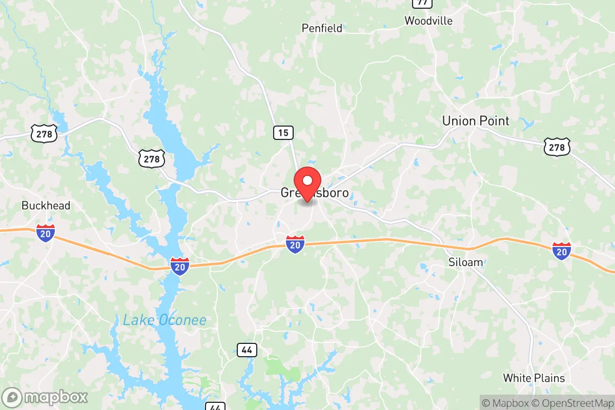 Map centered at 33.5687, -83.1871