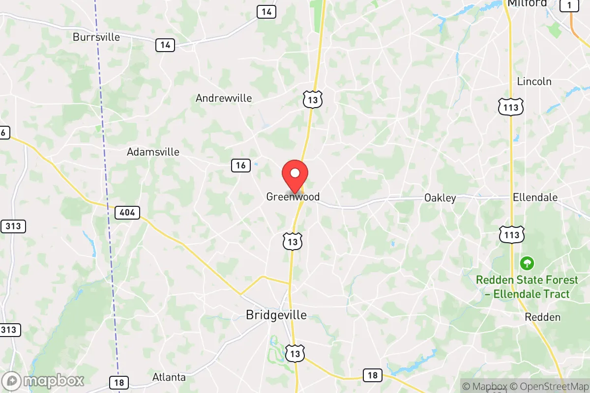 Map centered at 38.8072, -75.5900