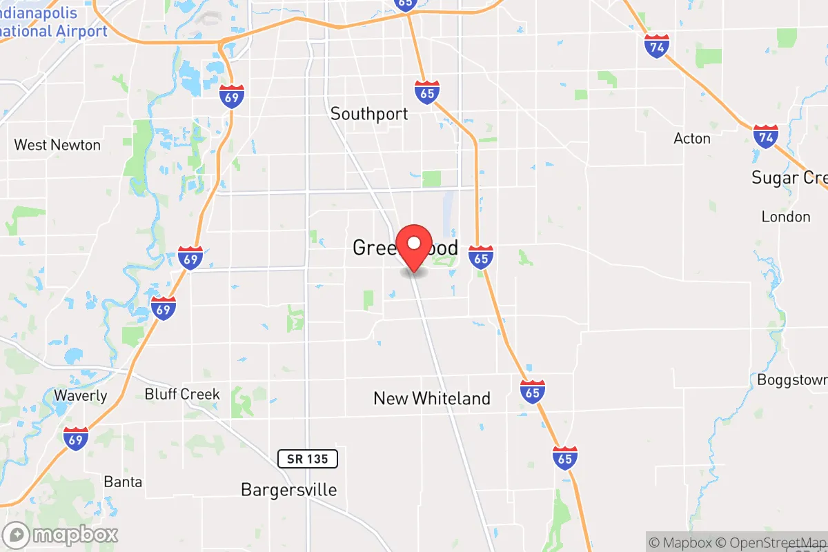 Map centered at 39.6028, -86.1053