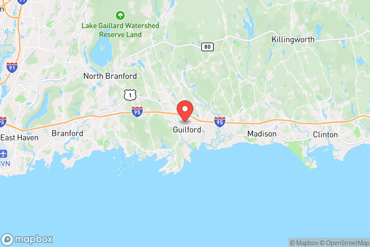 Map centered at 41.2879, -72.6839