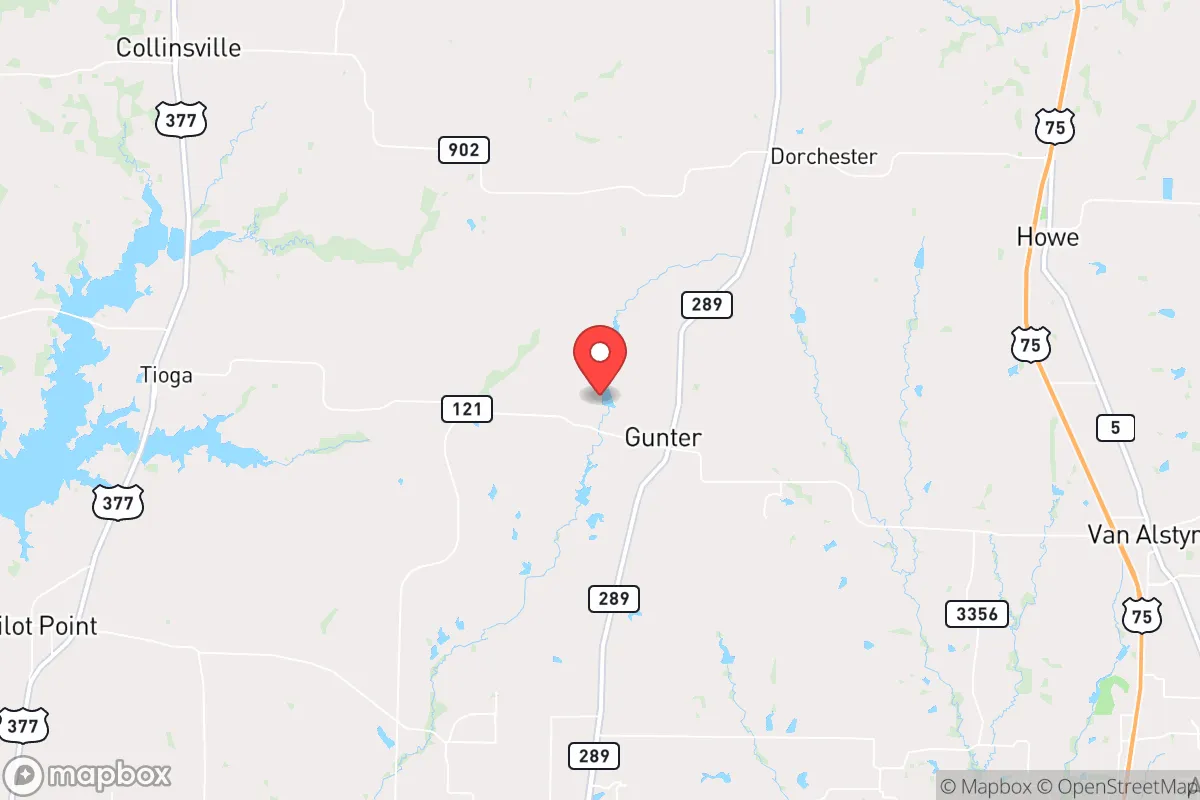 Map centered at 33.4606, -96.7663