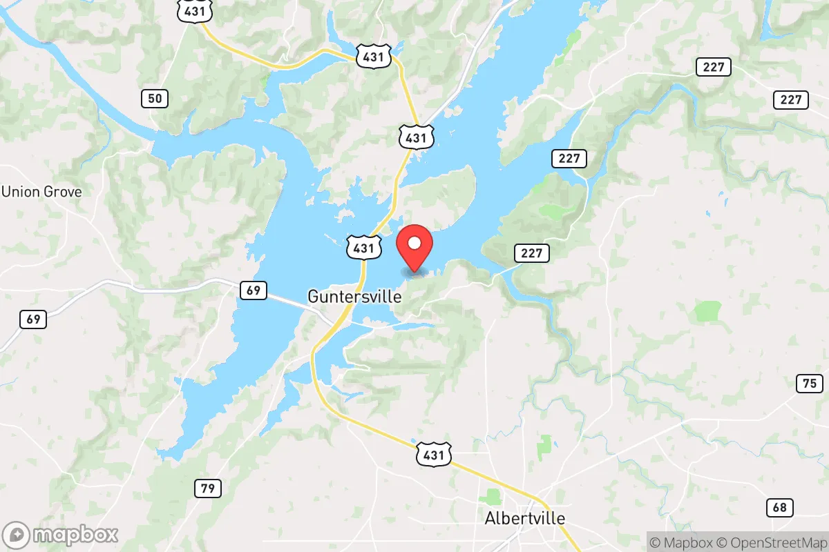 Map centered at 34.3671, -86.2637