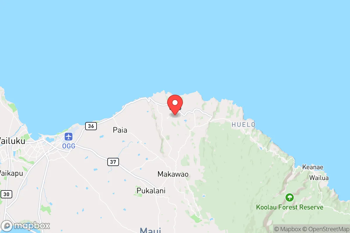 Map centered at 20.9173, -156.3079