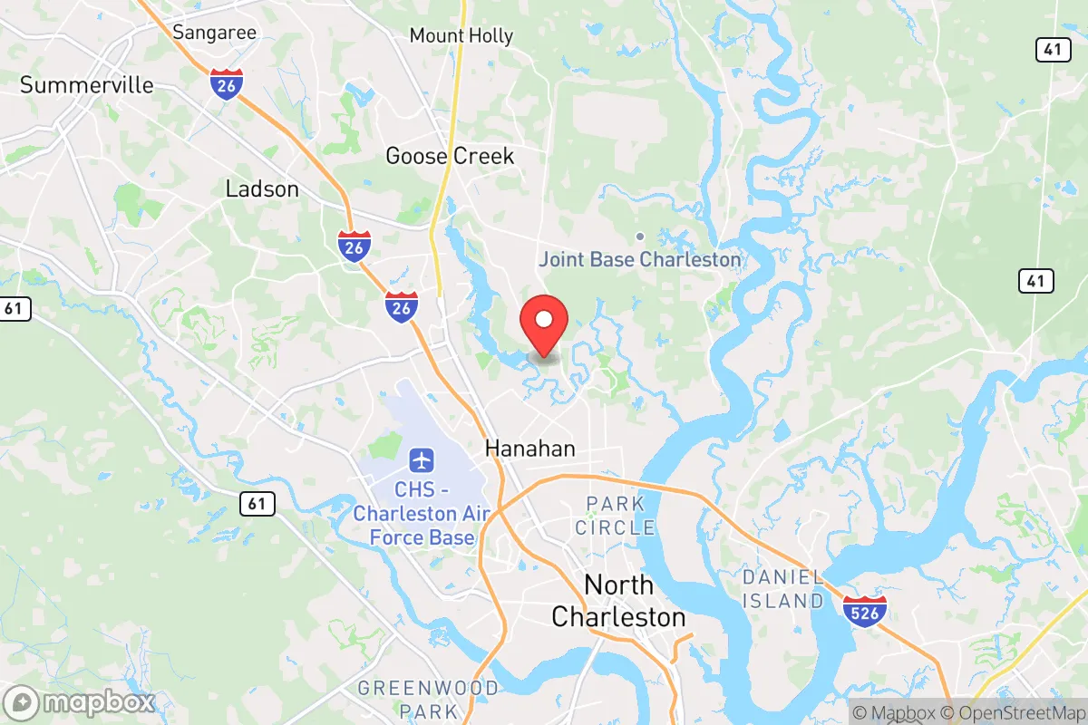 Map centered at 32.9304, -80.0030