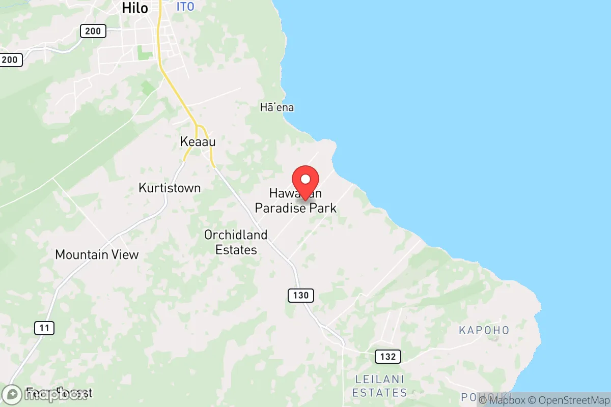 Map centered at 19.5831, -154.9664