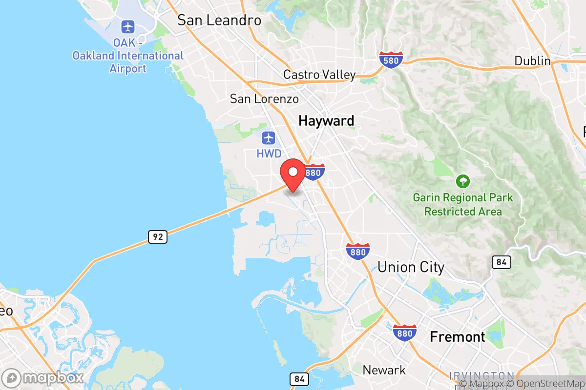 Map centered at 37.6274, -122.1042