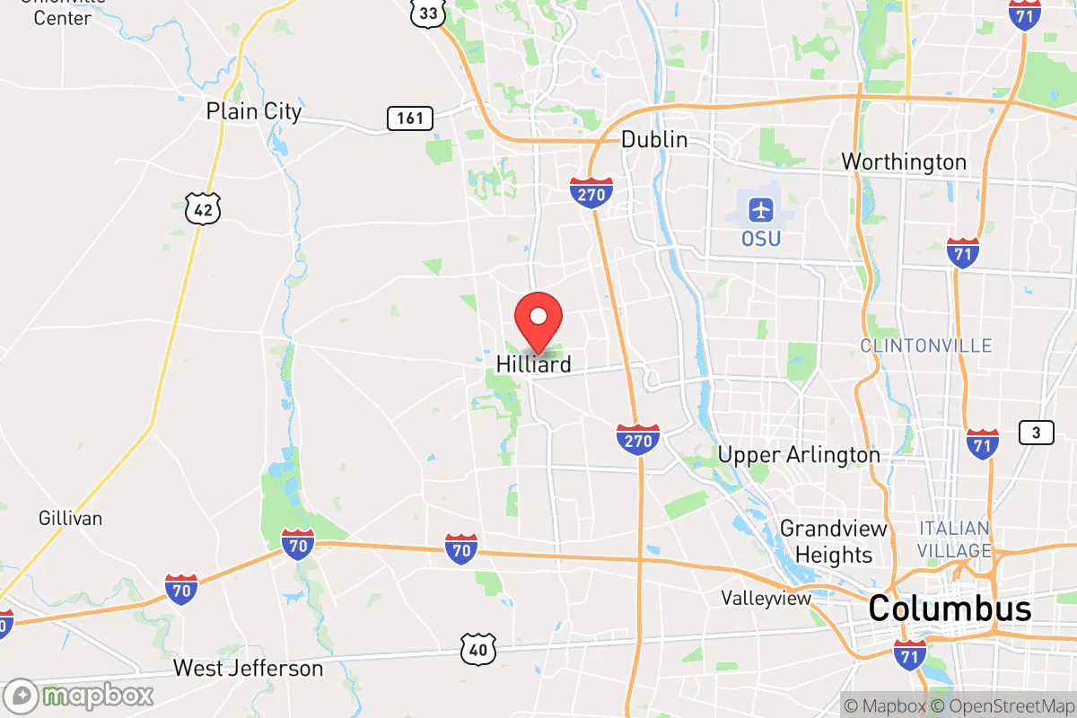 Map centered at 40.0353, -83.1578