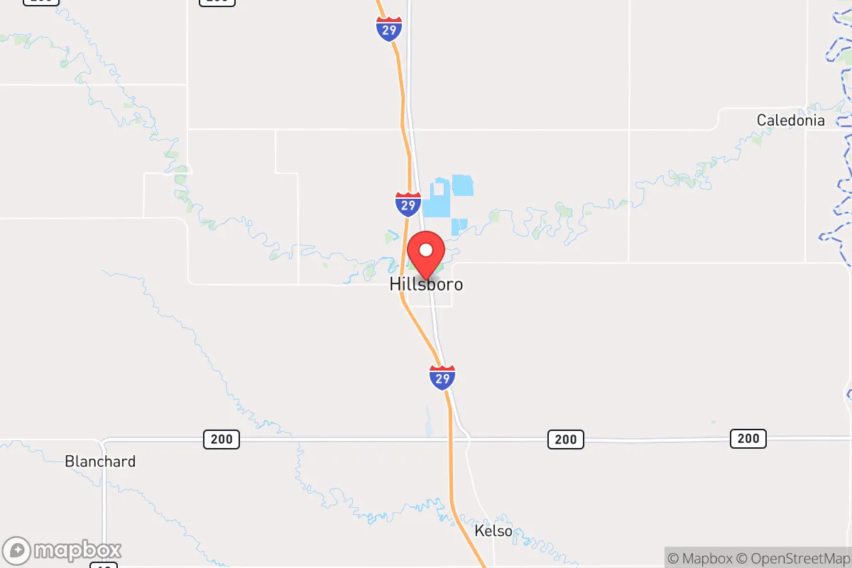 Map centered at 47.4030, -97.0635