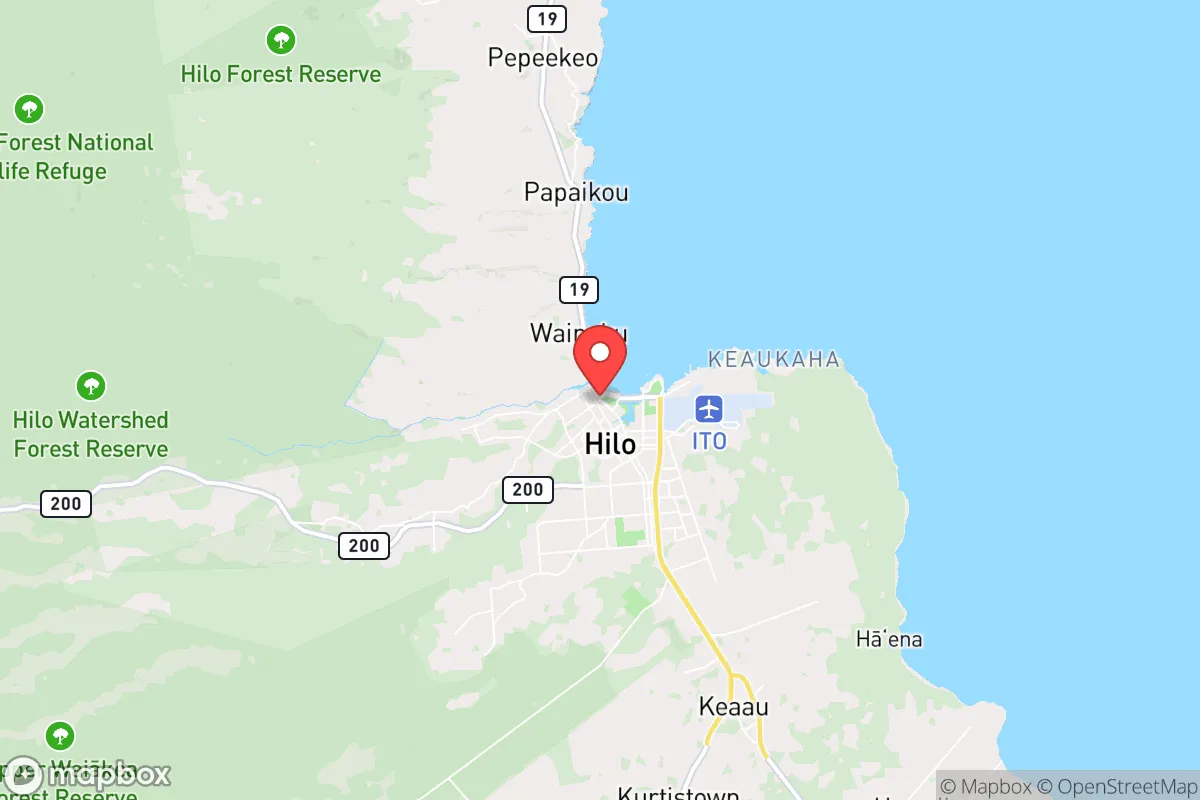 Map centered at 19.7216, -155.0849