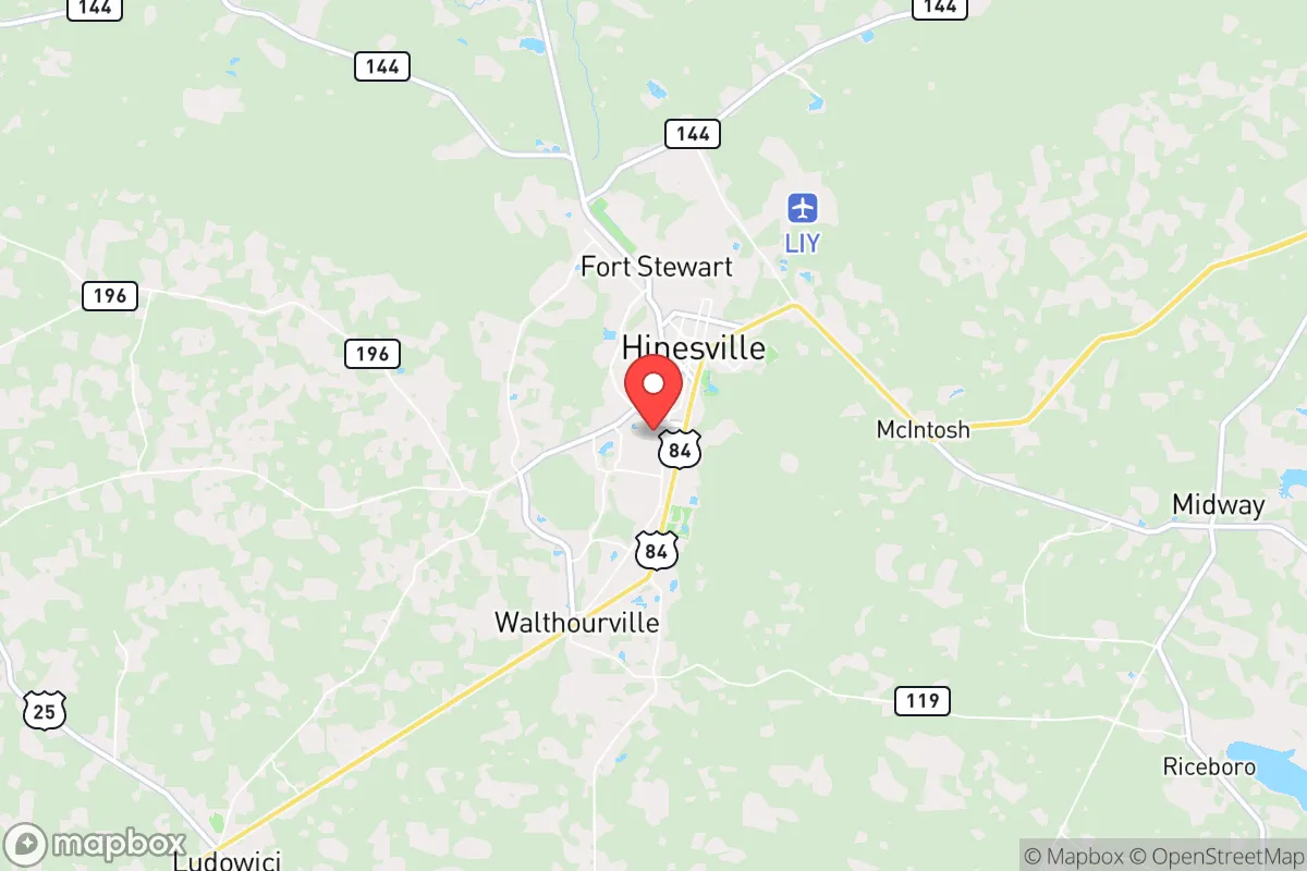 Map centered at 31.8242, -81.6085