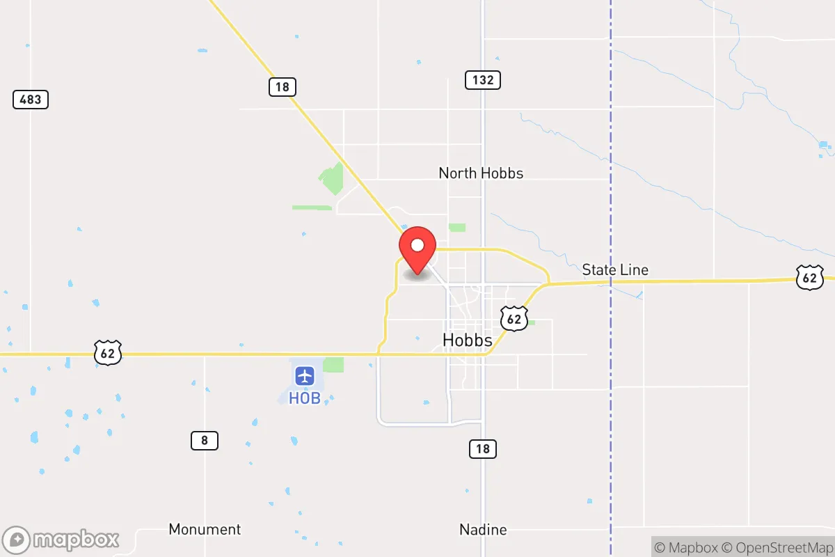 Map centered at 32.7282, -103.1600