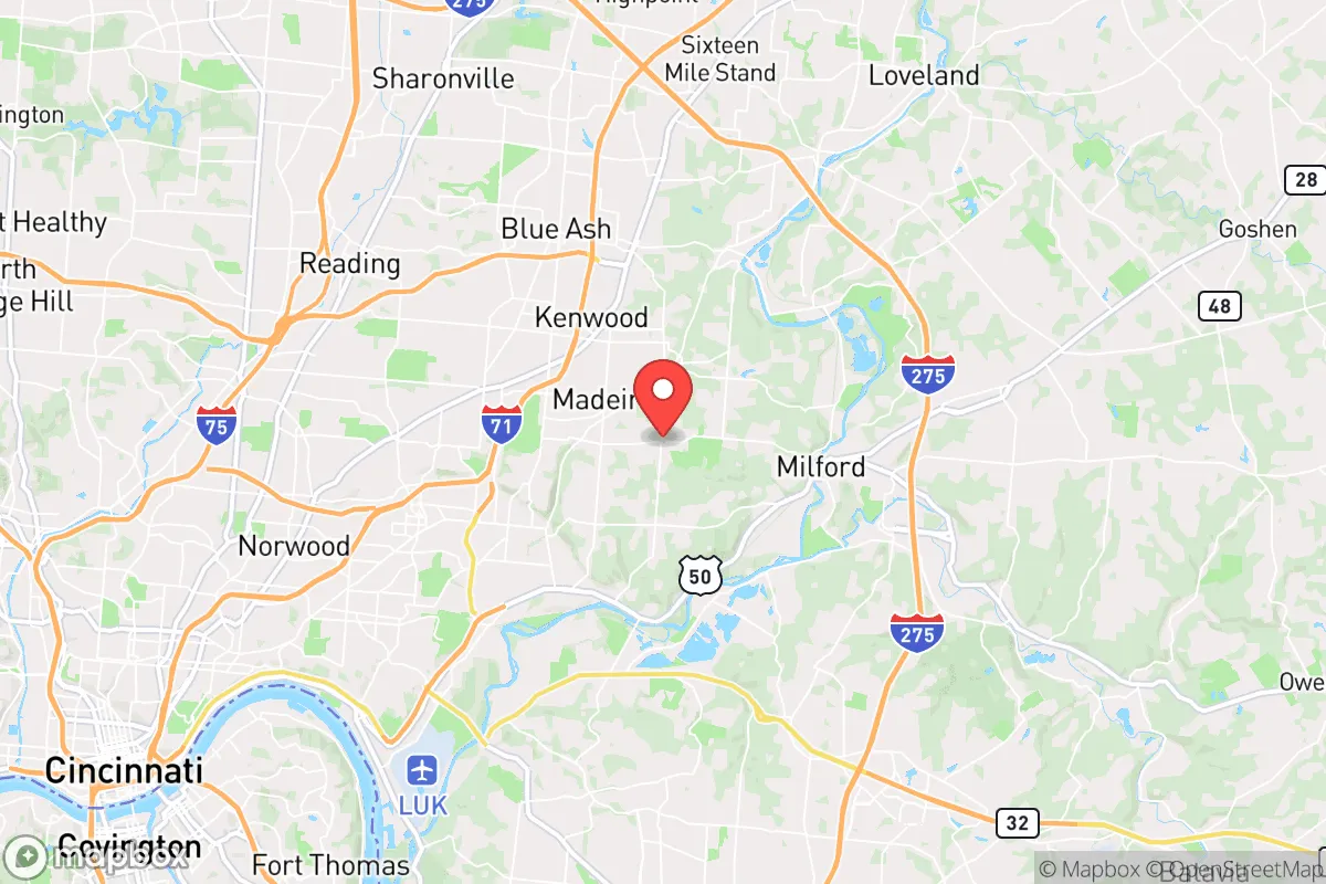 Map centered at 39.1806, -84.3450