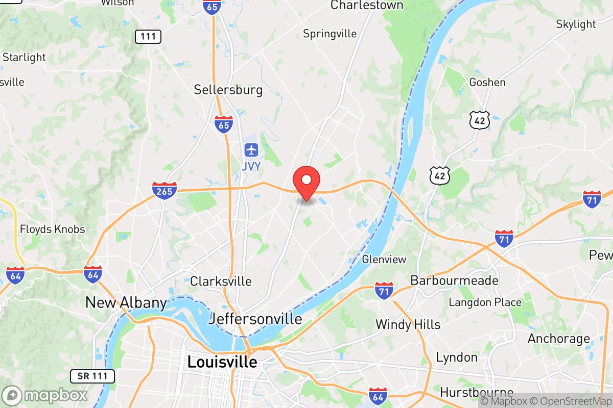 Map centered at 38.3376, -85.7026