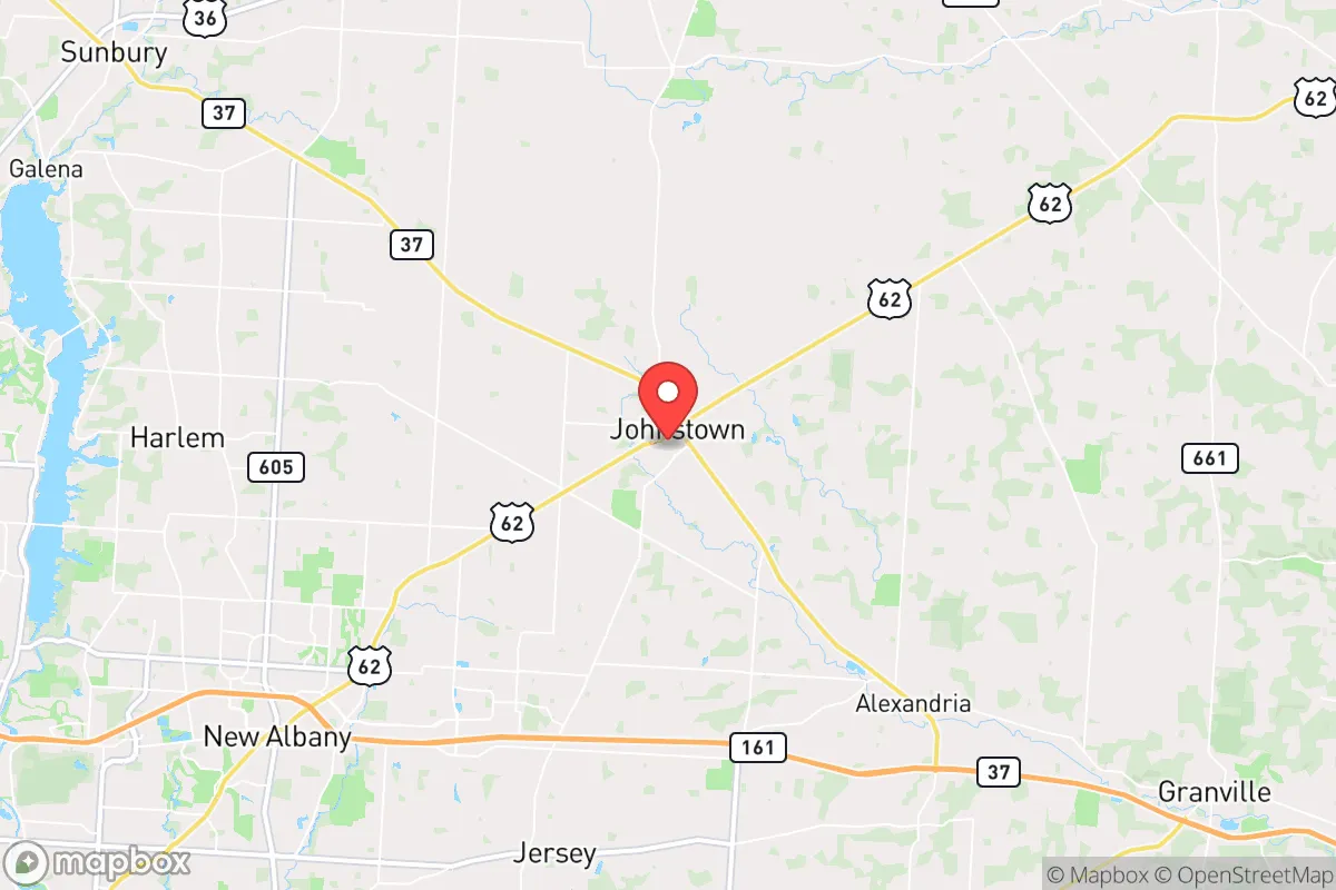 Map centered at 40.1499, -82.6881