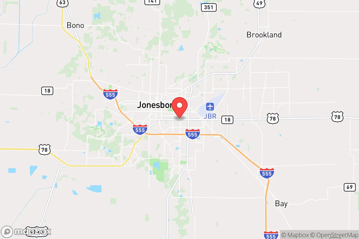 Map centered at 35.8212, -90.6791
