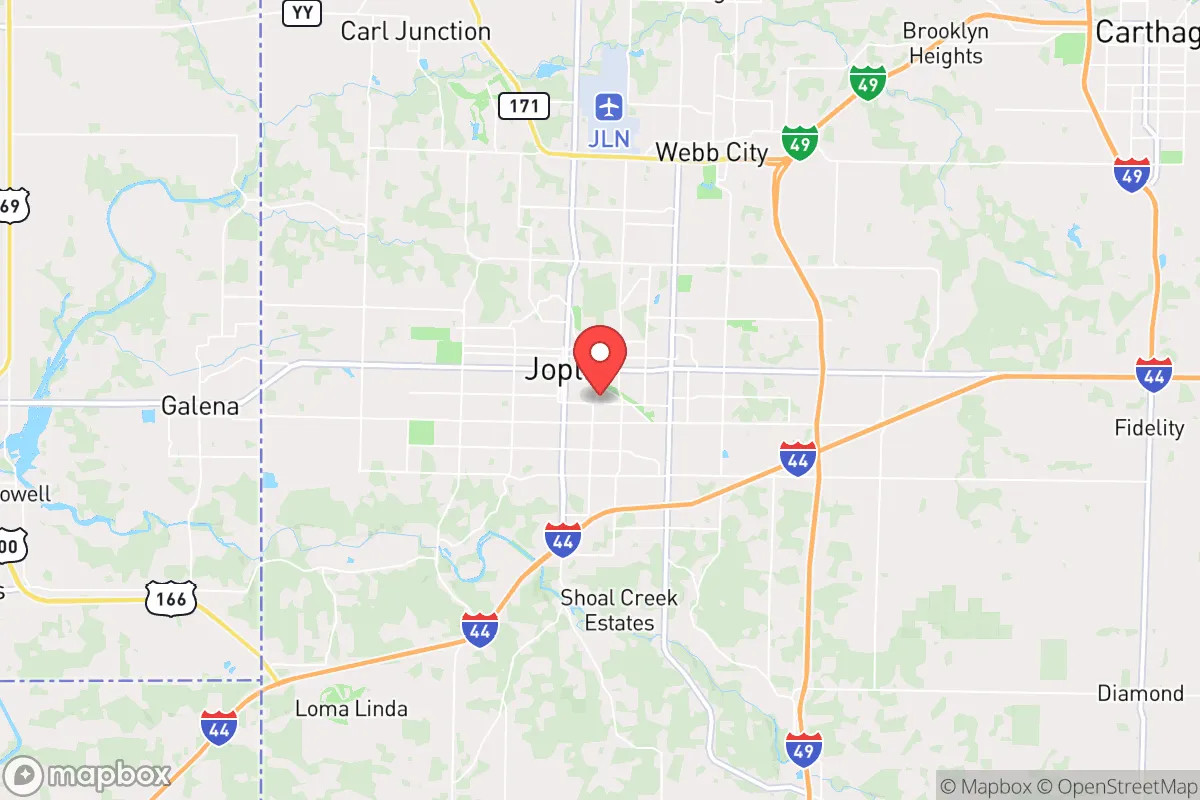 Map centered at 37.0757, -94.5017