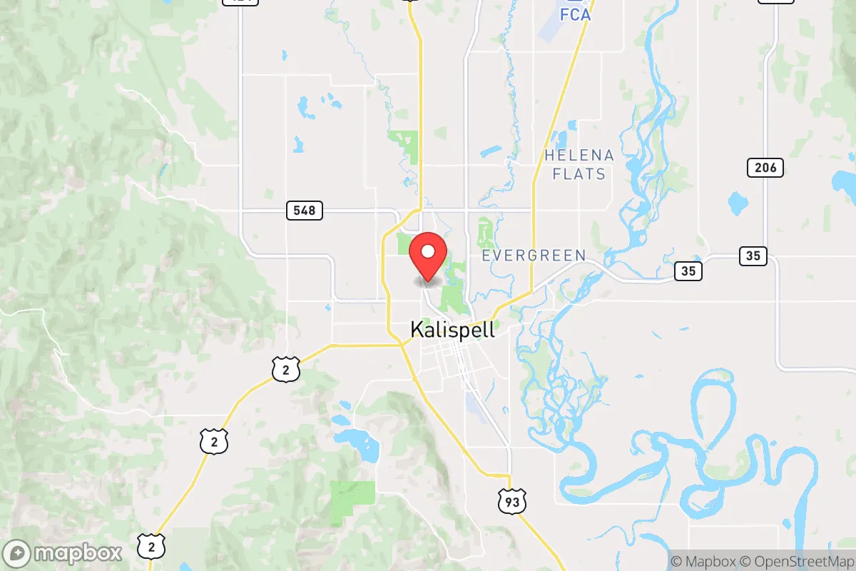 Map centered at 48.2163, -114.3271