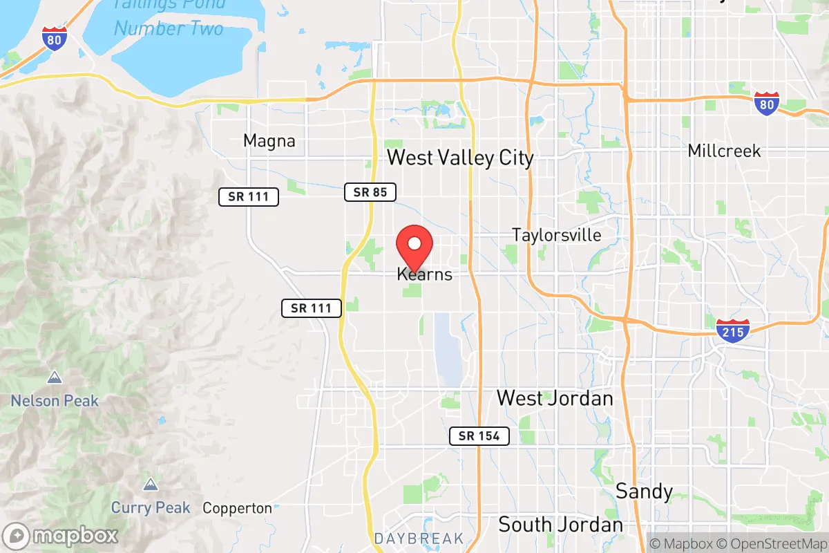 Map centered at 40.6519, -112.0094