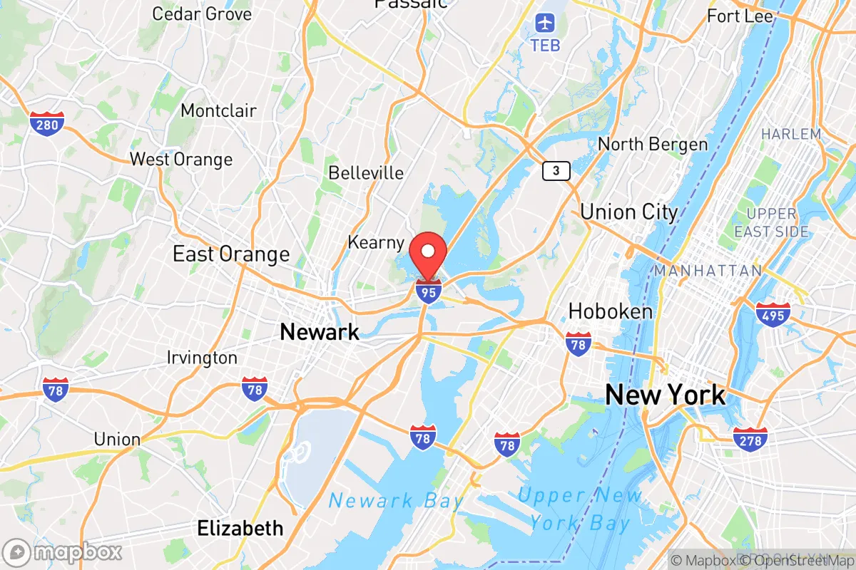 Map centered at 40.7528, -74.1202