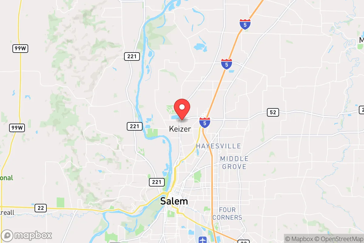 Map centered at 45.0028, -123.0243