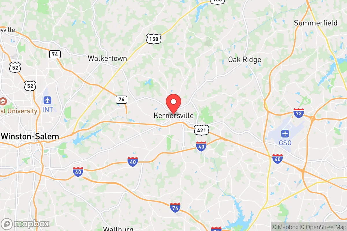Map centered at 36.1056, -80.0825