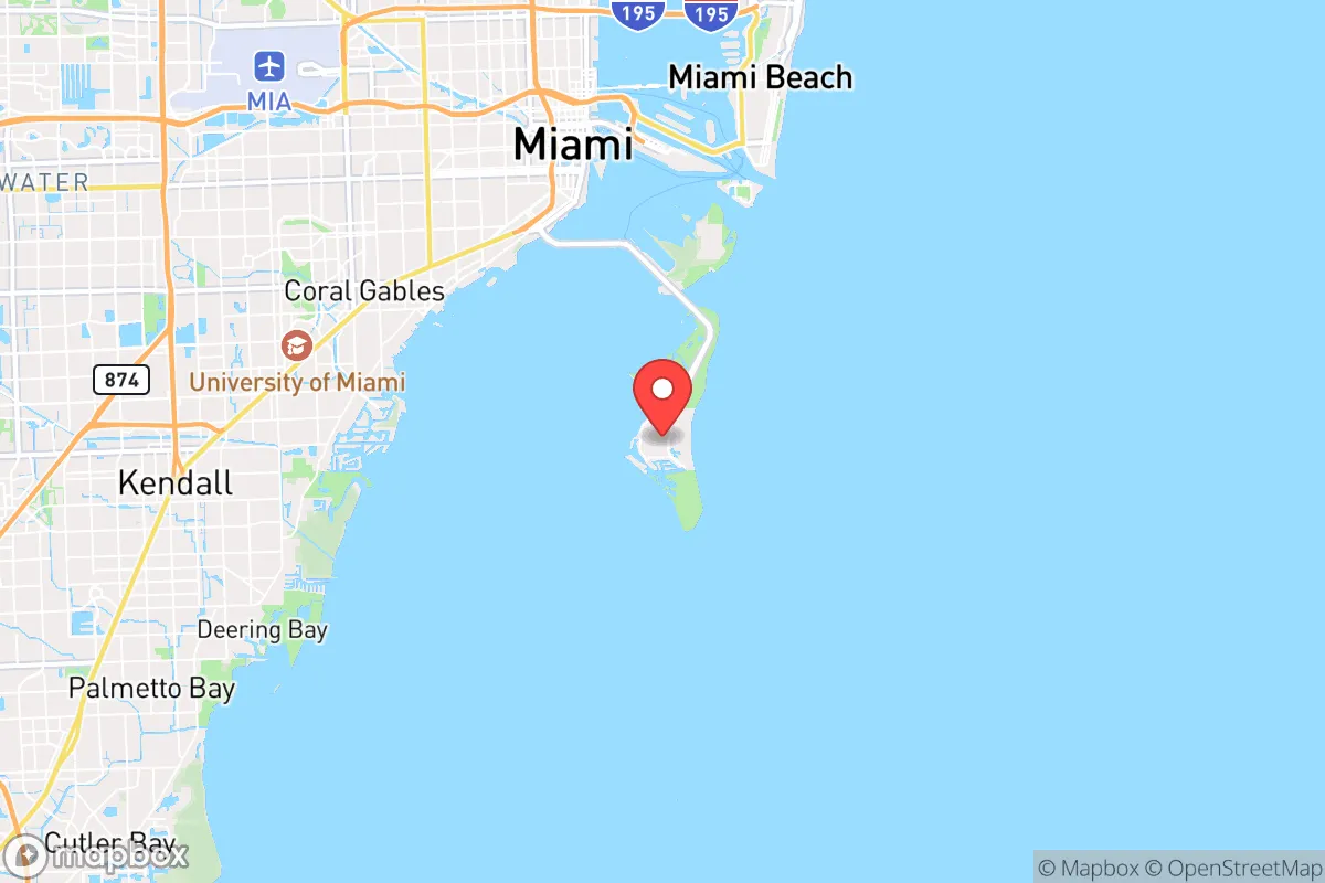 Map centered at 25.6909, -80.1656