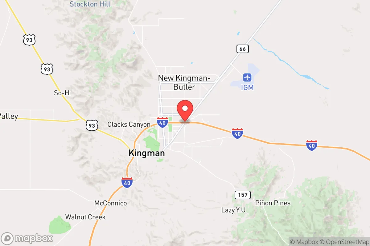 Map centered at 35.2170, -114.0105