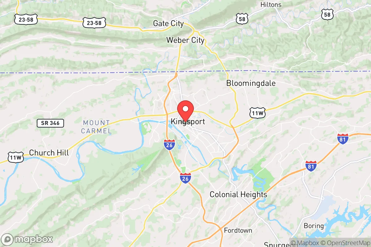 Map centered at 36.5224, -82.5447