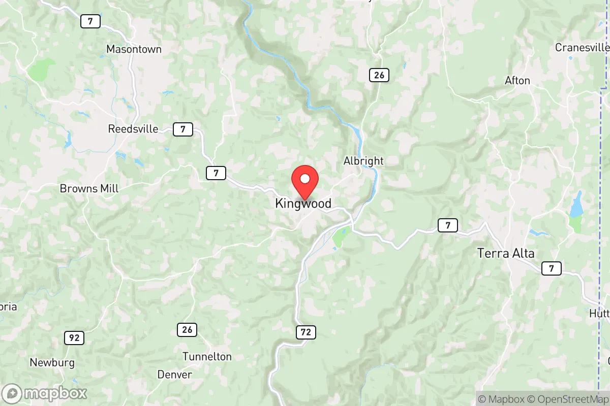 Map centered at 39.4720, -79.6822