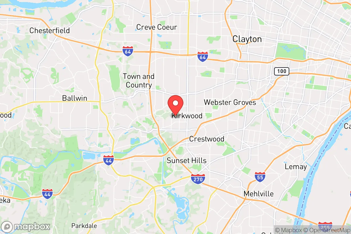 Map centered at 38.5789, -90.4203