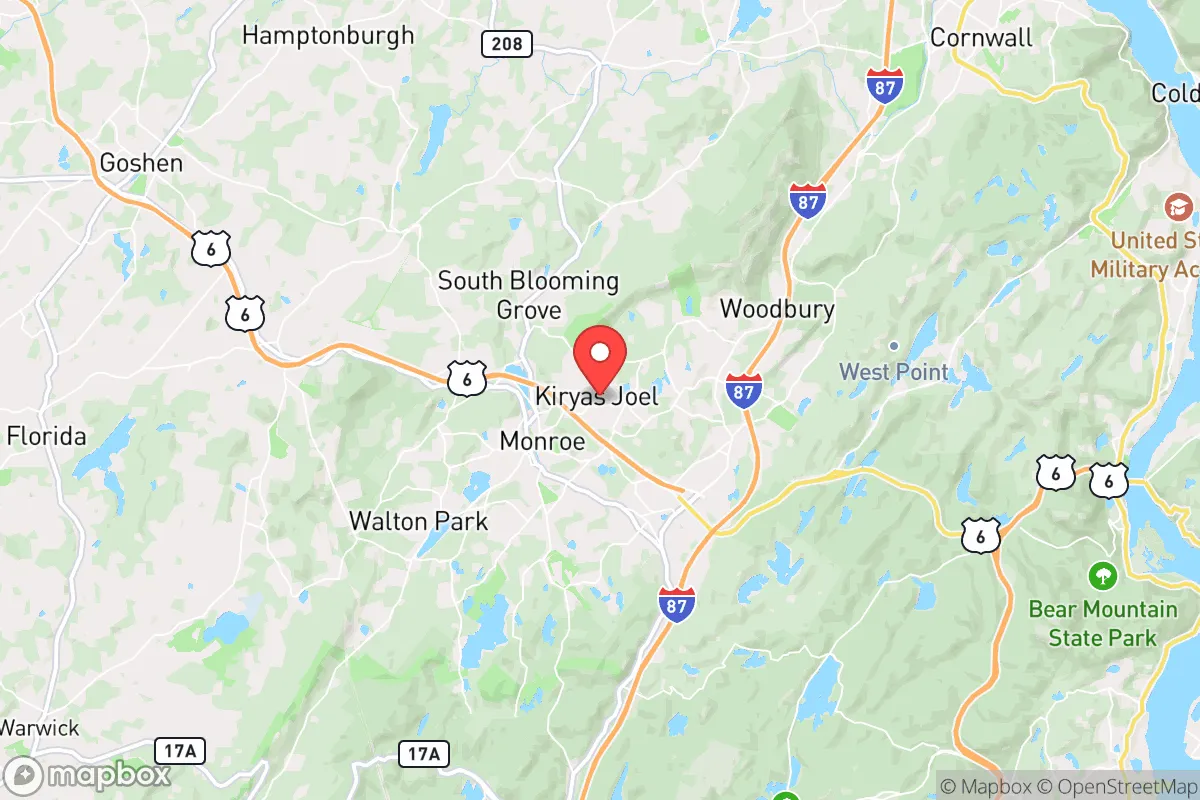 Map centered at 41.3410, -74.1667