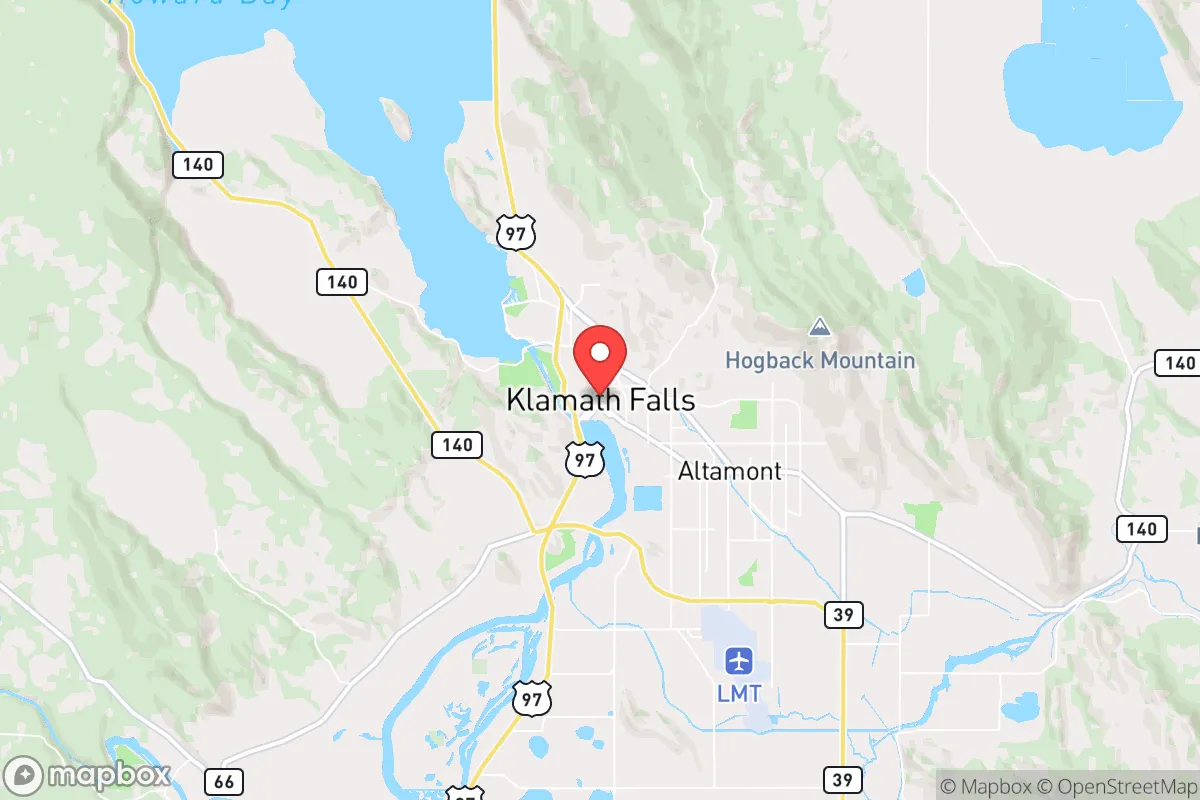 Map centered at 42.2196, -121.7754