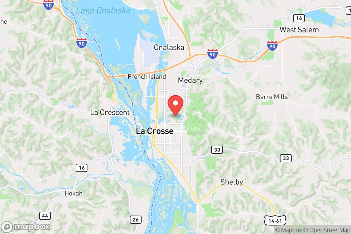 Map centered at 43.8241, -91.2268