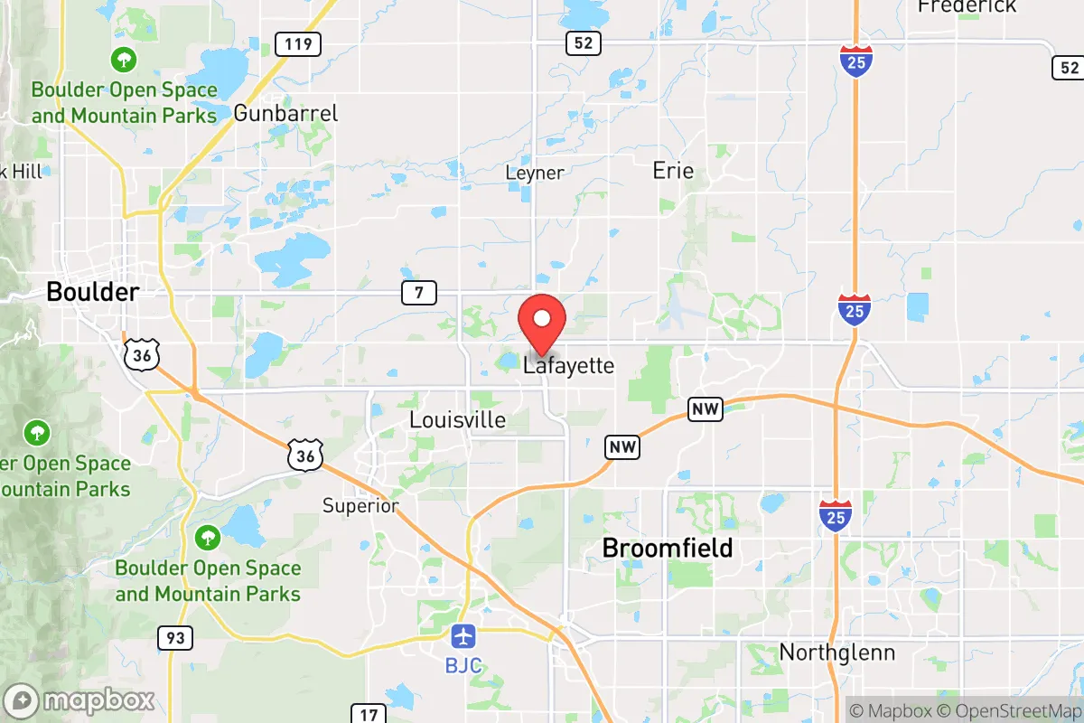 Map centered at 39.9947, -105.0997