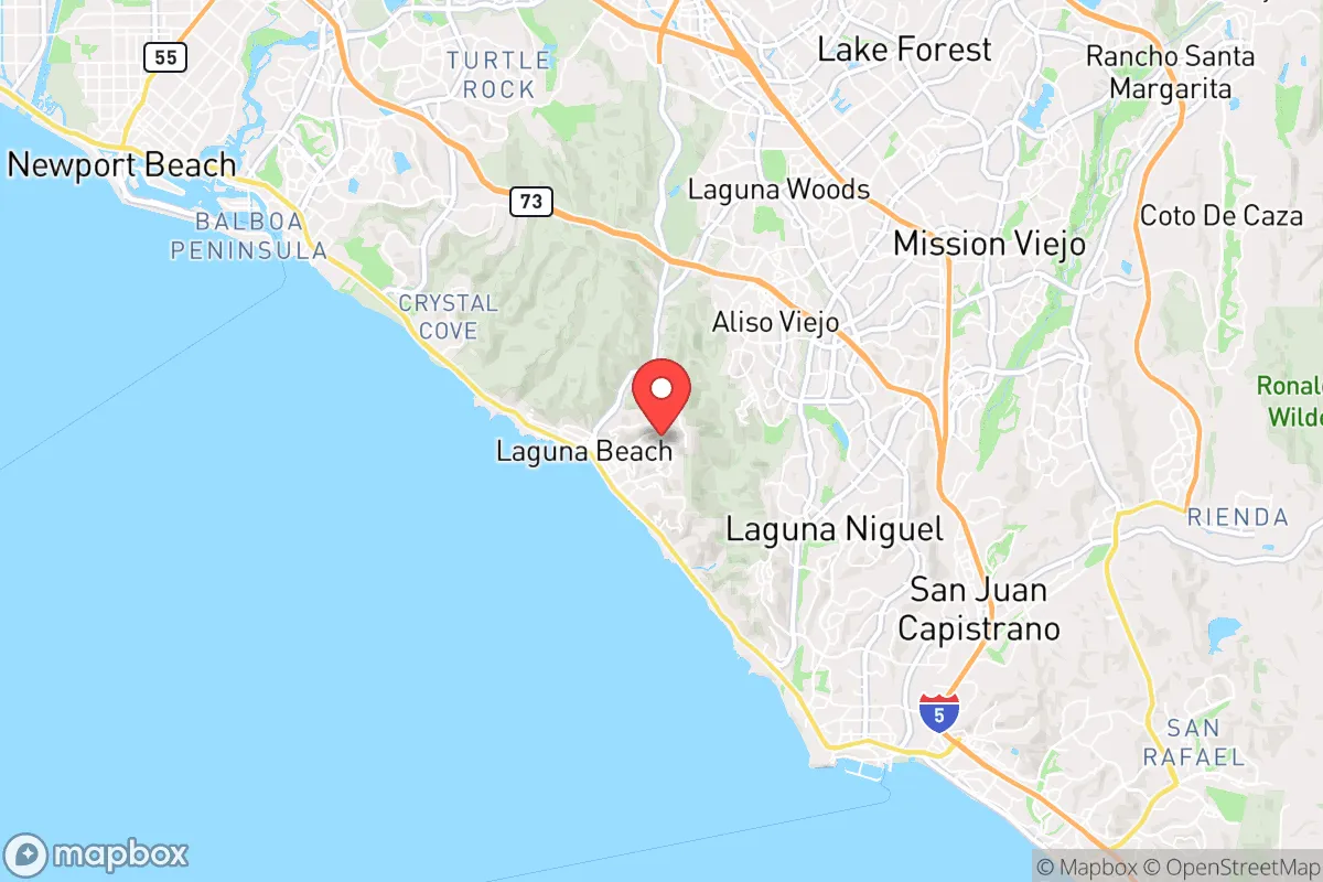 Map centered at 33.5452, -117.7613