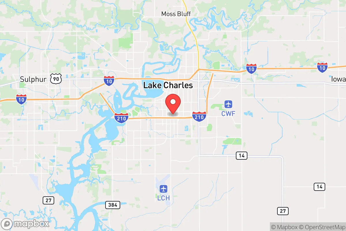 Map centered at 30.1994, -93.2109