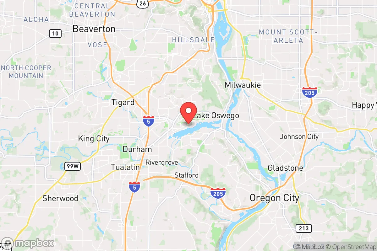 Map centered at 45.4129, -122.7004