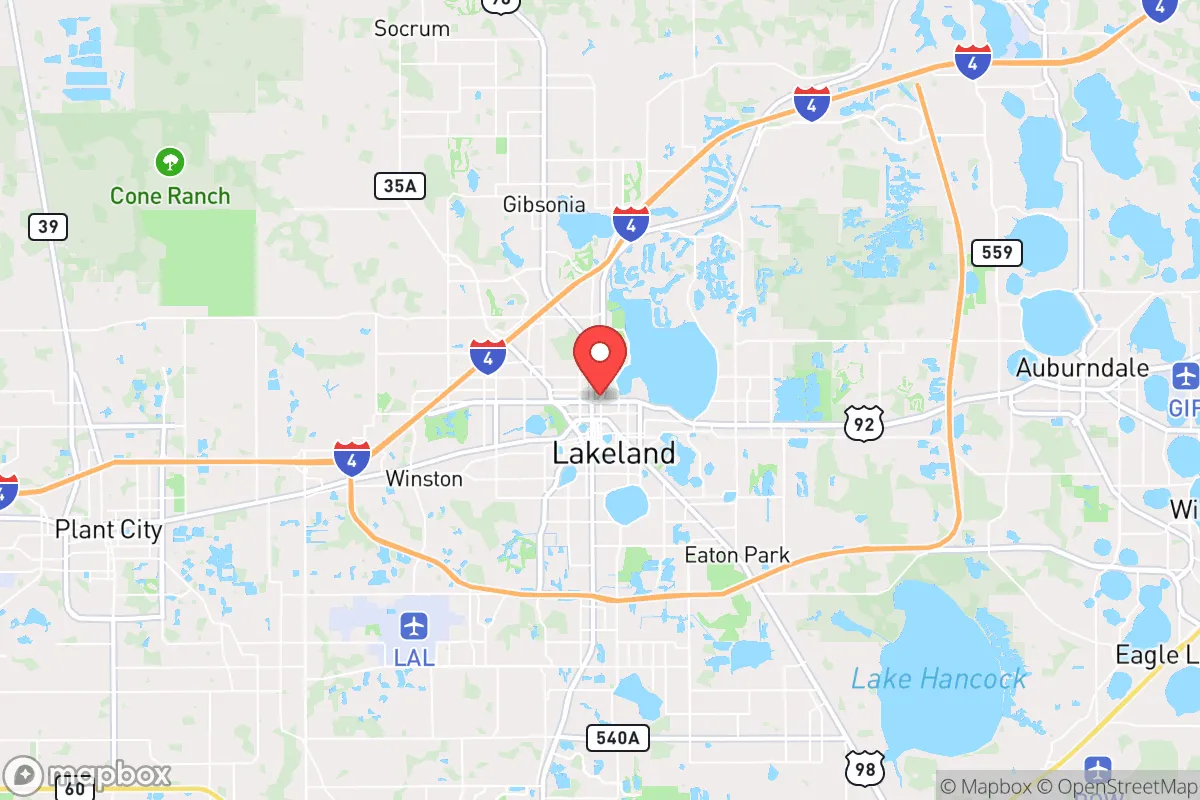 Map centered at 28.0555, -81.9545