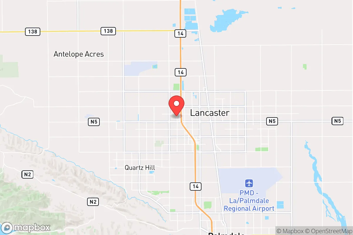 Map centered at 34.6935, -118.1753