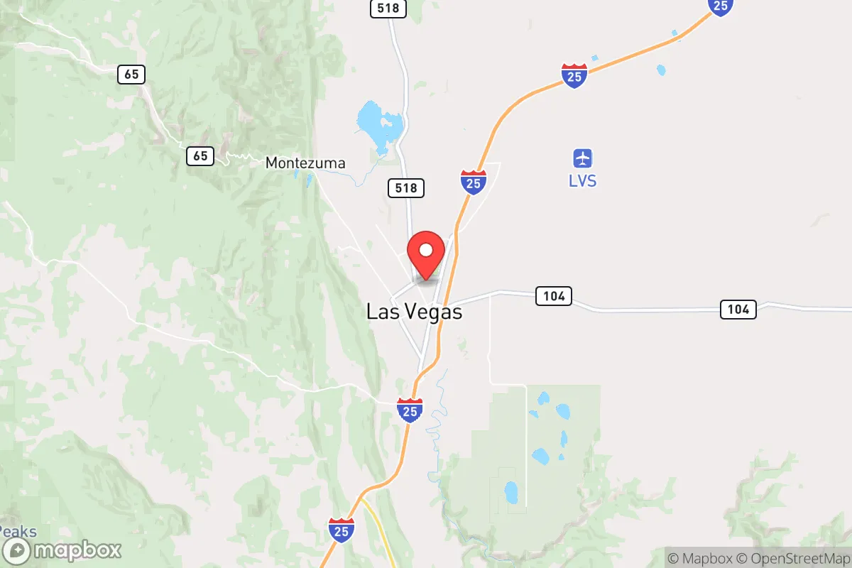 Map centered at 35.6047, -105.2179