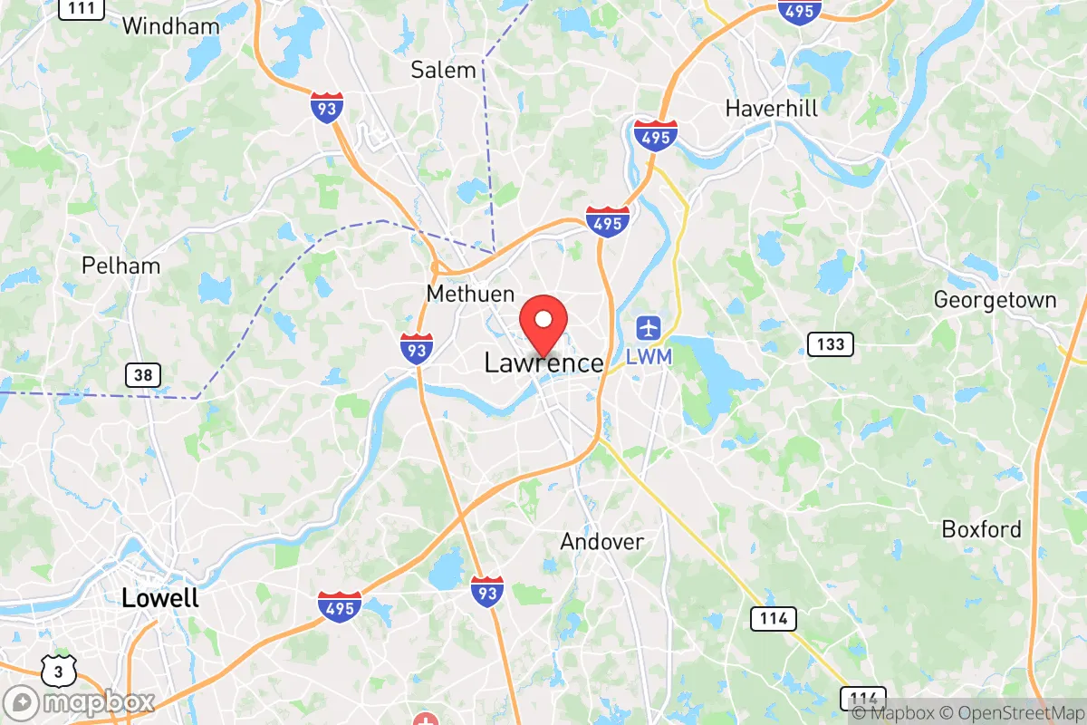 Map centered at 42.7002, -71.1626