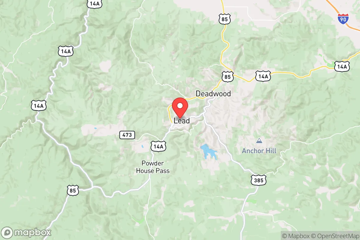 Map centered at 44.3528, -103.7671