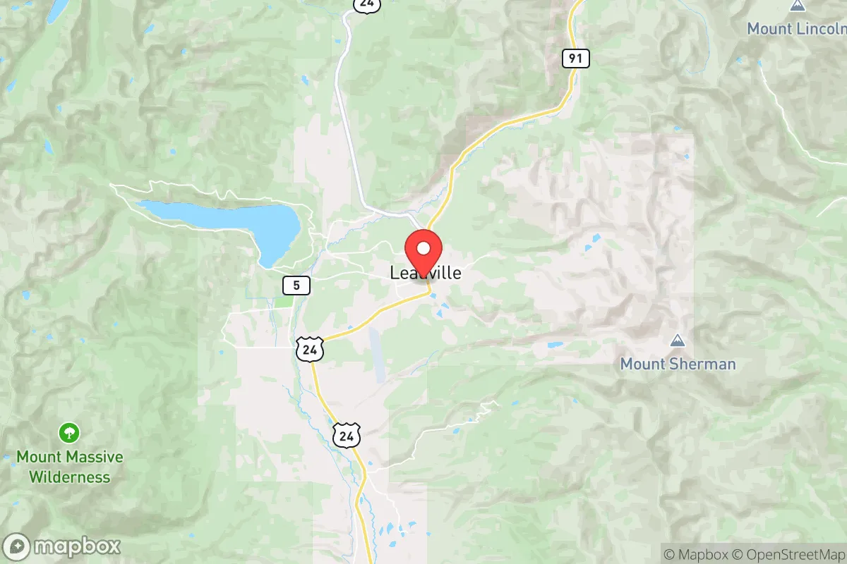 Map centered at 39.2473, -106.2935