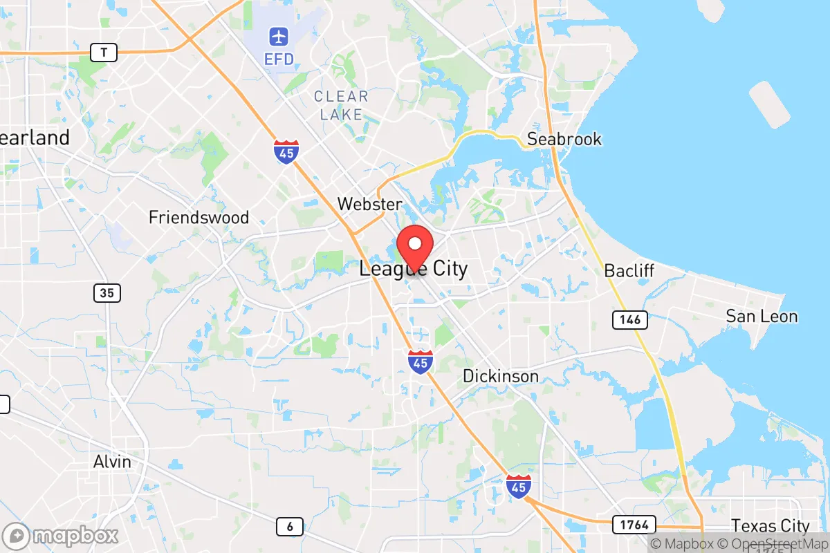 Map centered at 29.4875, -95.1086