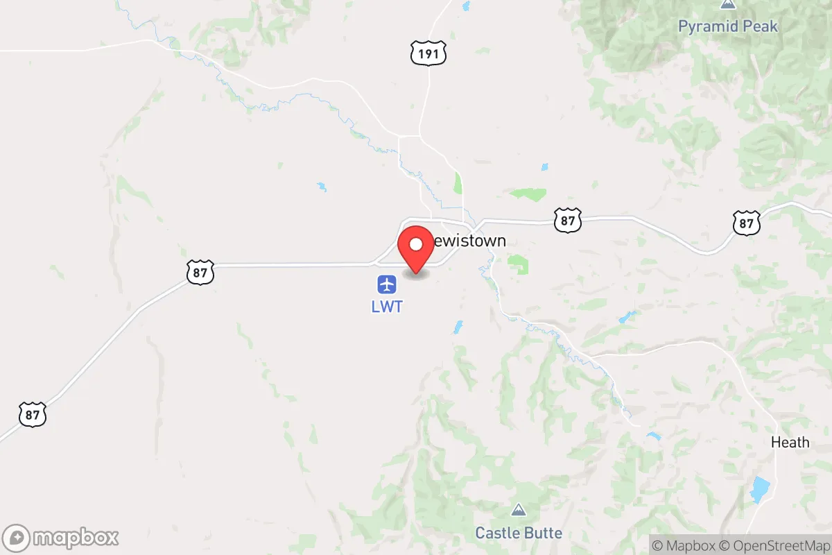 Map centered at 47.0514, -109.4524