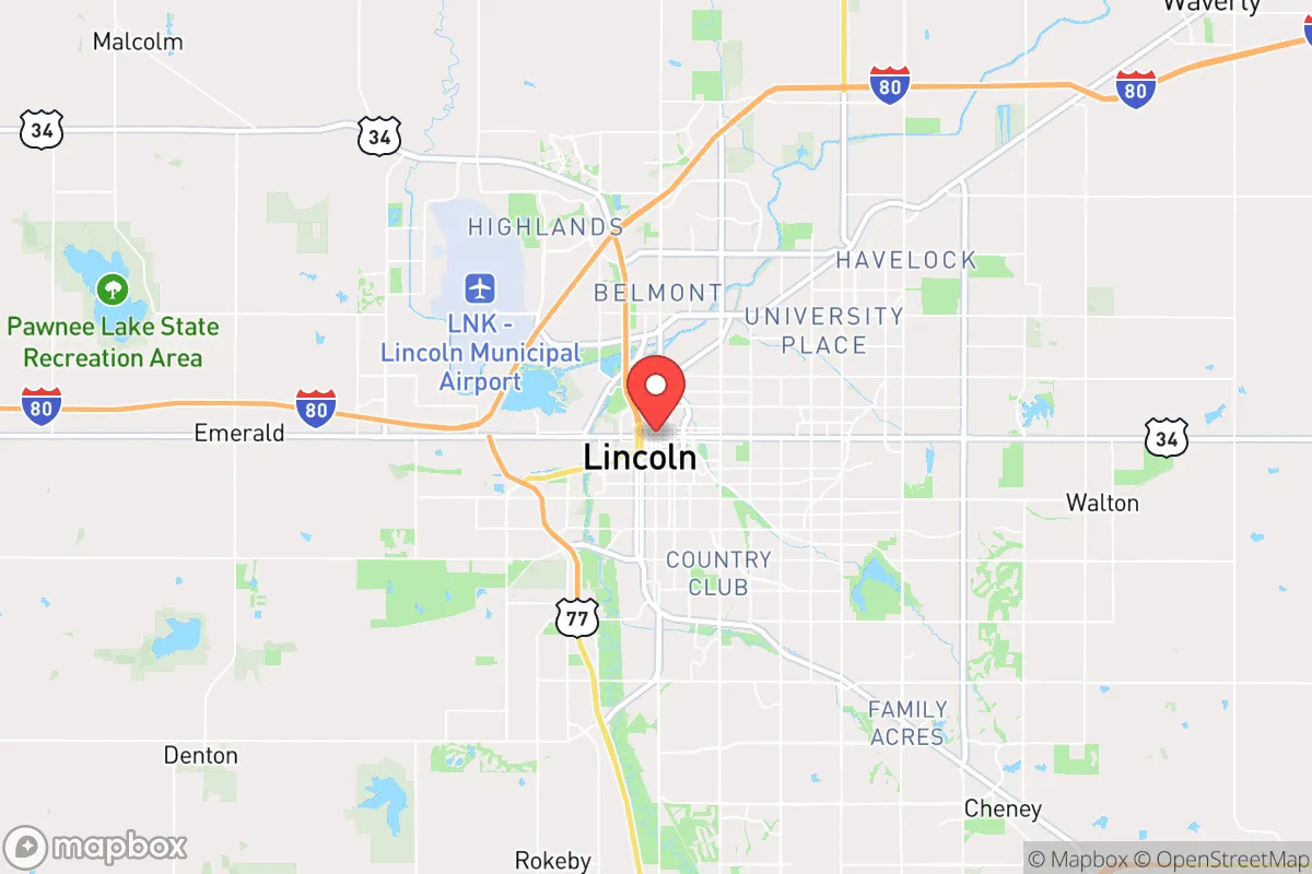 Map centered at 40.8091, -96.6769