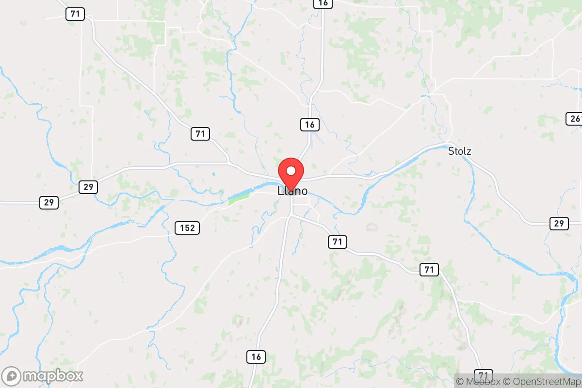 Map centered at 30.7508, -98.6764