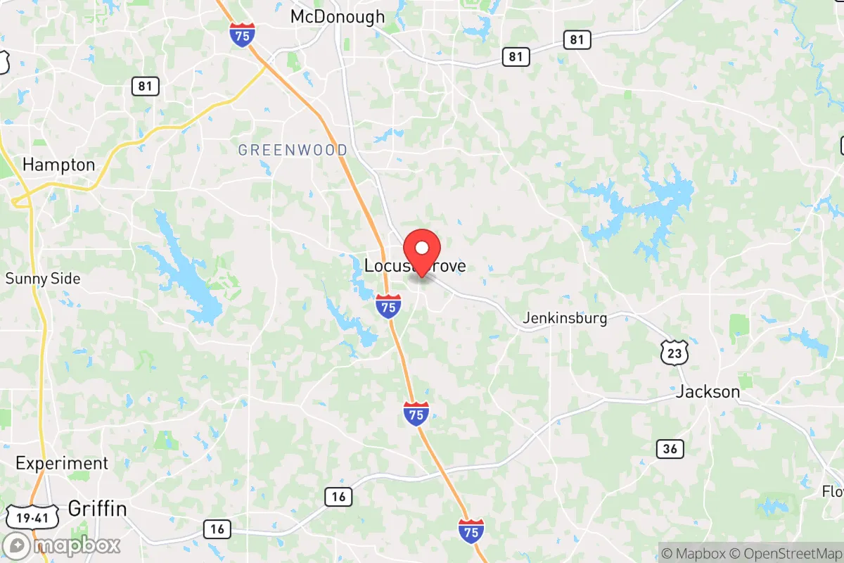 Map centered at 33.3394, -84.1056