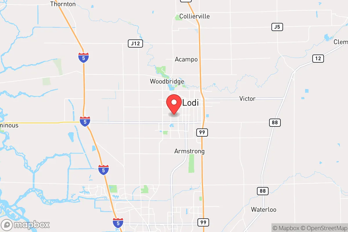 Map centered at 38.1218, -121.2931